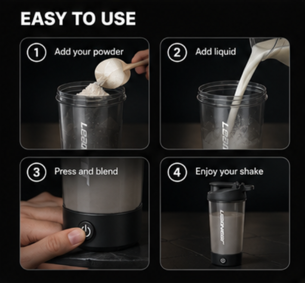 Whirlivo™ Automatic Electric Protein Shaker